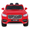 Volvo XC90 na akumulator dla dzieci Lakier Czerwony + Pilot + Bagażnik + EVA + Wolny Start + Radio MP3 + LED